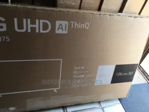 Real Smart Android Tv 50”UQ75003 UHD LG Brand New
