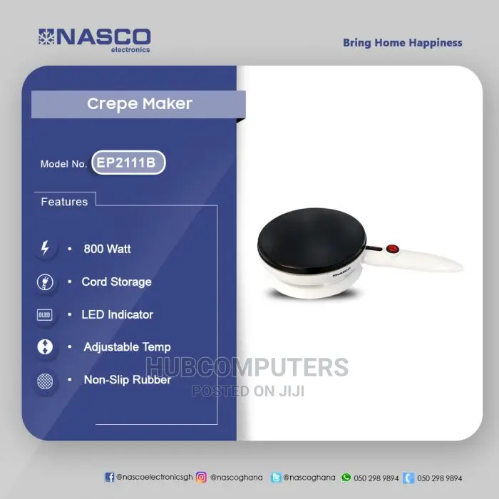 Nasco Crepe Maker