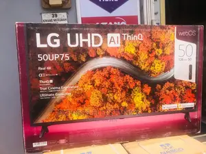 No.1 Clear Picture Quality LG 50”UP75003 UHD Smart Tv