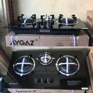 Happyhome Built in 3 Burner Auto Ignition Glass Top Gas Hob