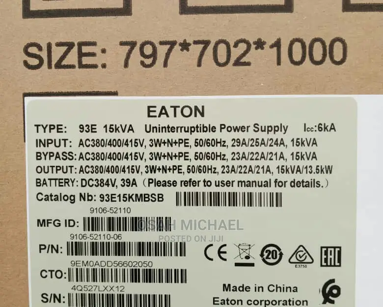 Eaton Uninterruptible Power Supply