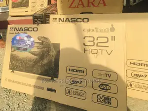 Pure Colors in Full Hd 32”Nasco Slim Design Nas-B32fb
