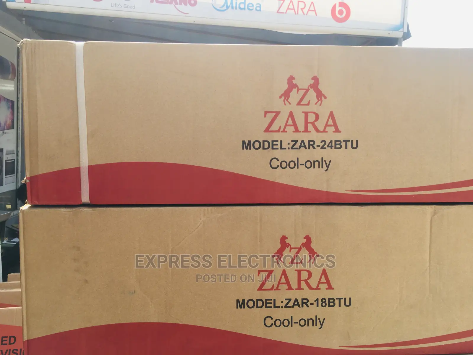 No.1 Quality 1.5hp Split R410 Gas Zara AC Newly in Box