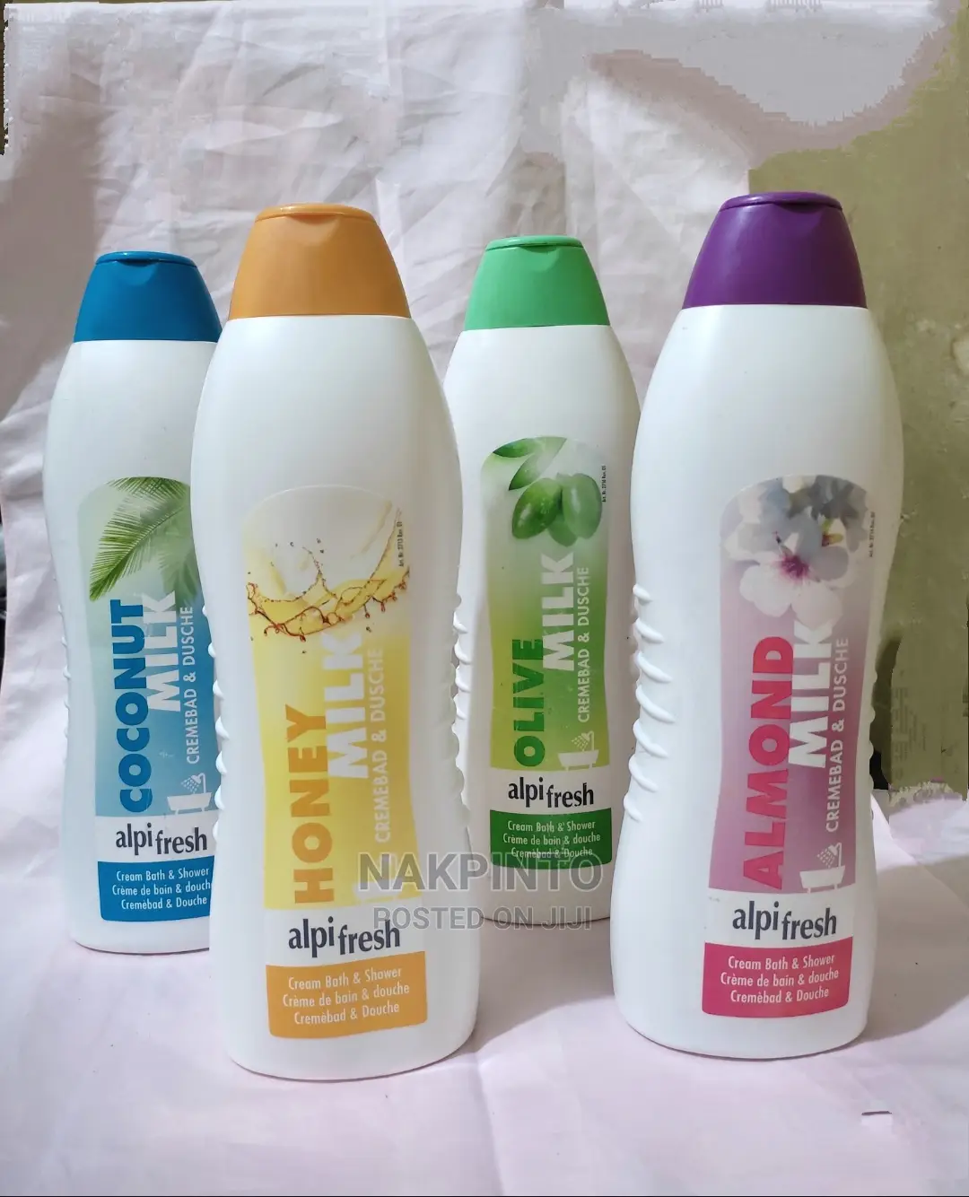 Alpi Fresh Bath Shower Cream ( Honey Milk )