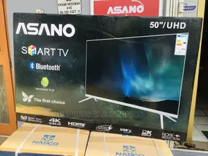 No.1 Choice Quality Asano Uhd Android 50”Bluetooth+Dstv