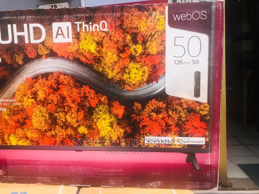 Stunning Display of Lg 50” UHD Smart Thinq AI Sat TV