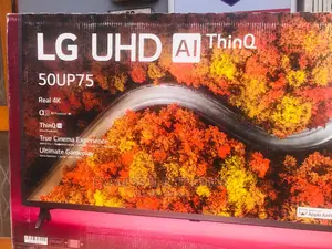 Stunning Display of Lg 50” UHD Smart Thinq AI Sat TV
