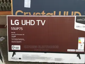 2023 LG 55”UP75003 Smart UHD Perfect Tv +Wallmount