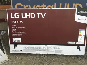2023 LG 55”UP75003 Smart UHD Perfect Tv +Wallmount