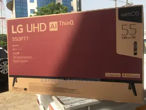 True Color Picture Quality LG UHD Smart 55”Up77 Tv