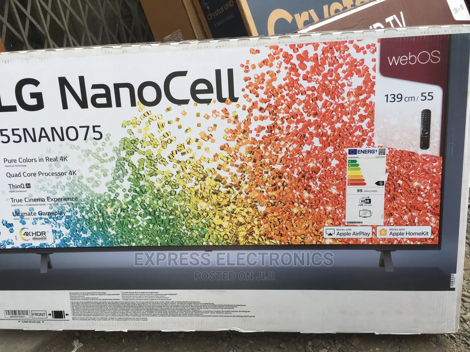 Durable New Nanocell 55” UHD Smart 756 Tv