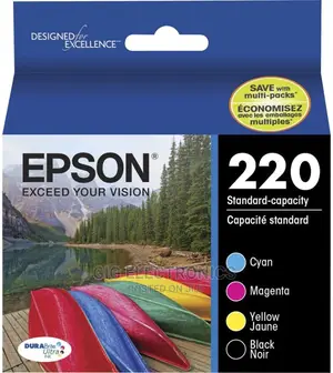 Epson 220 Cyan ,Magenta ,Yellow ,Black Ink Cartridge