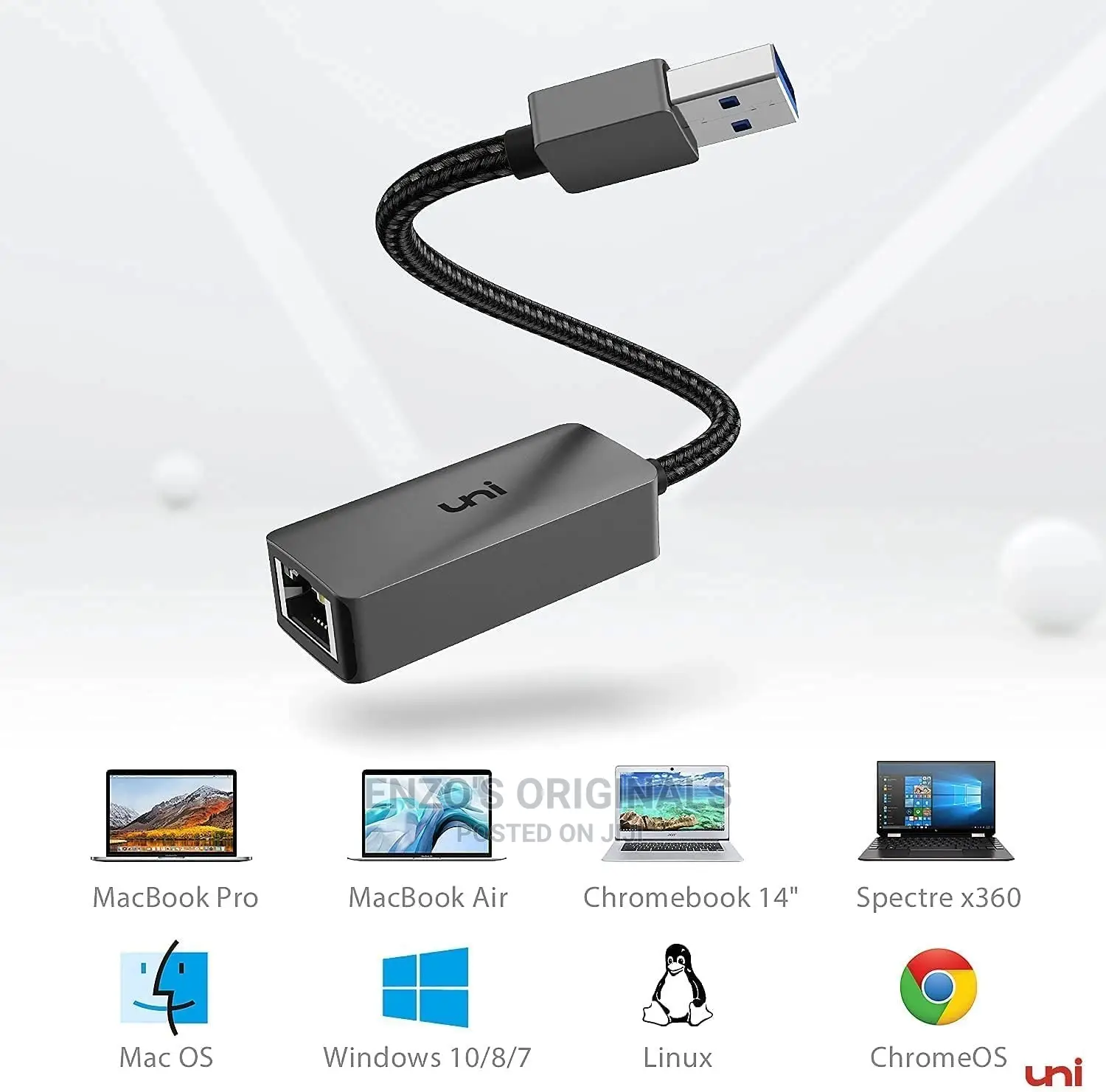 Usb 3.0 To Rj45 Gigabit Network Ethernet Premium Quality