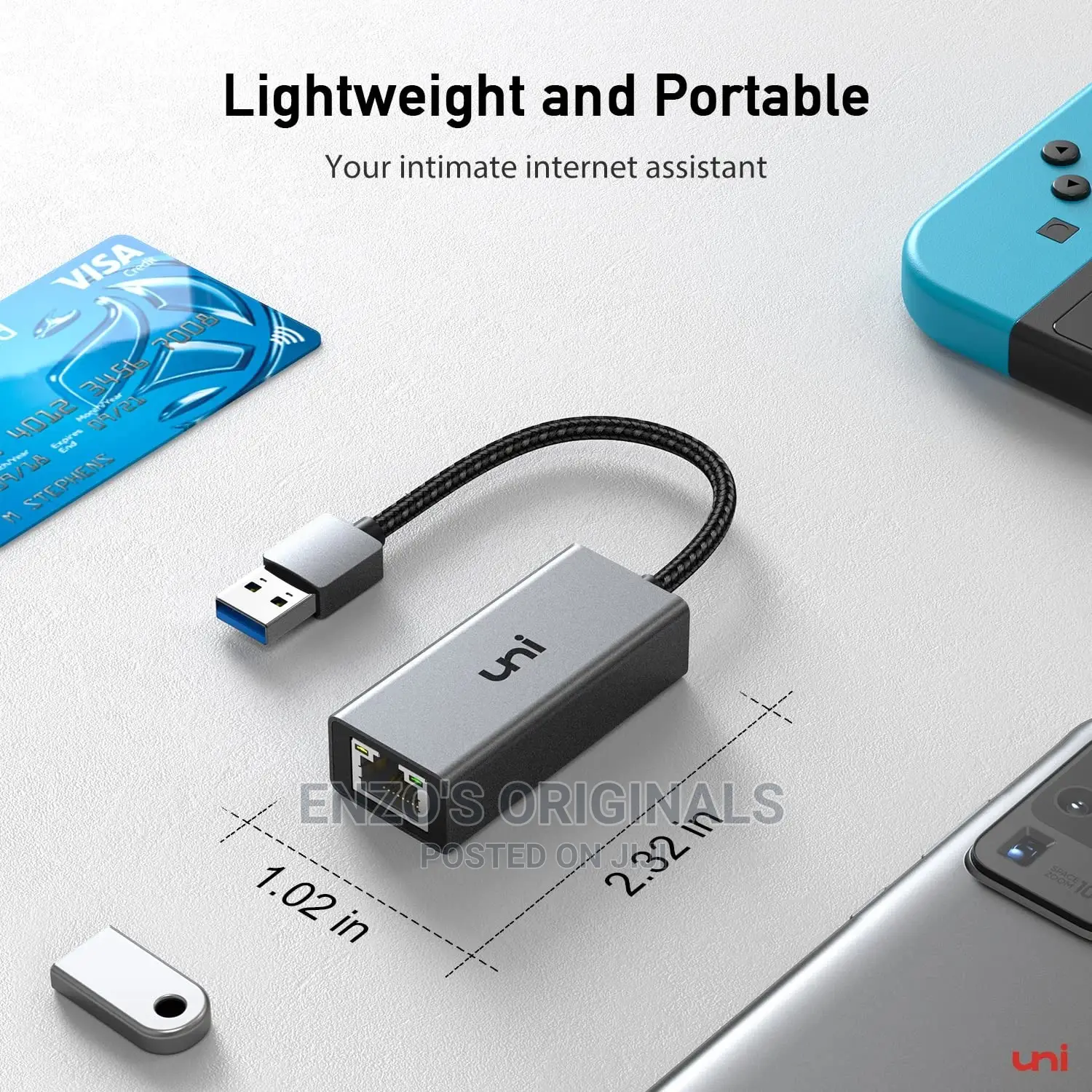 Usb 3.0 To Rj45 Gigabit Network Ethernet Premium Quality