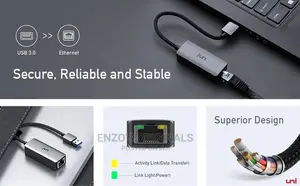 Usb 3.0 To Rj45 Gigabit Network Ethernet Premium Quality