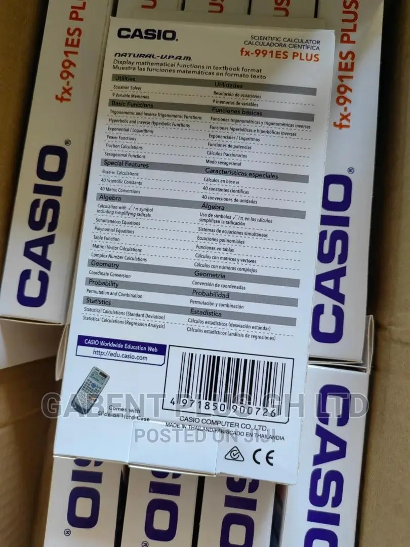 Casio 991es Plus Calculator Versin E