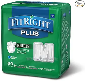 Medline Fitright Plus Adult Diapers,