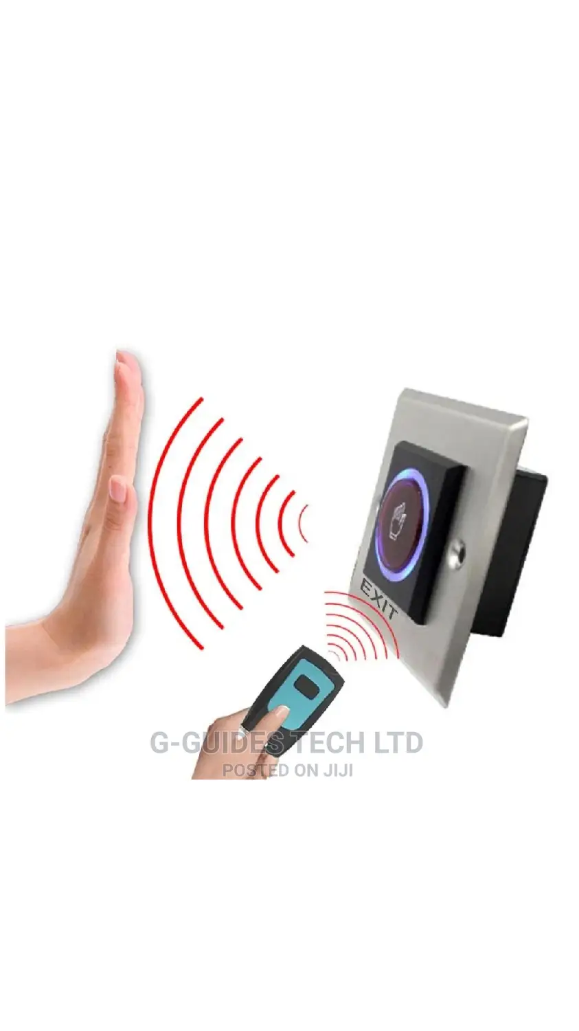 No Touch Exit Button With Remote for Access Control