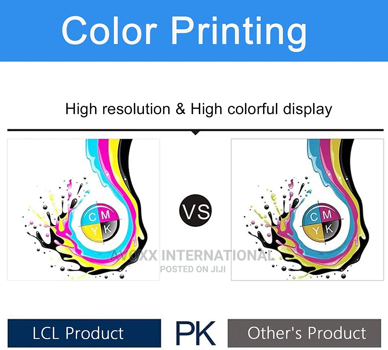 LCL Toner Cartridge Replacement for HP Printers 4 Pack
