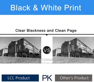 LCL Toner Cartridge Replacement for HP Printers 4 Pack