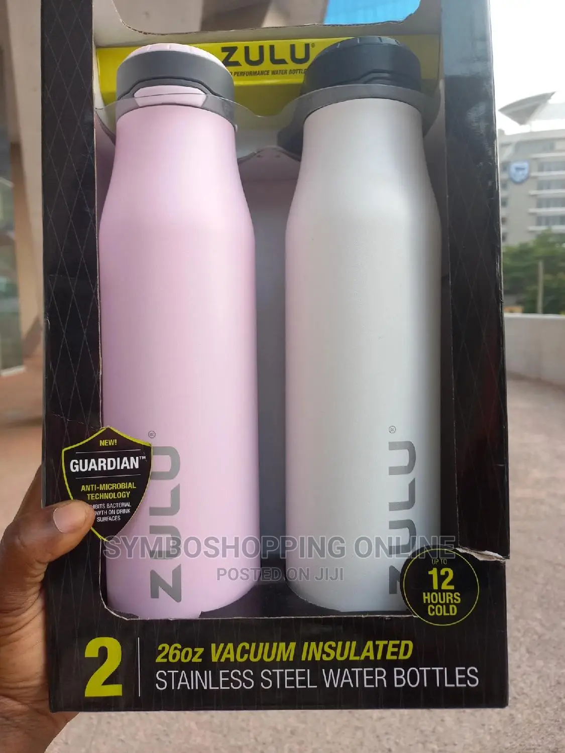 Zulu 26oz Stainless Vacuum Insulated (Keeps Colder for Long)