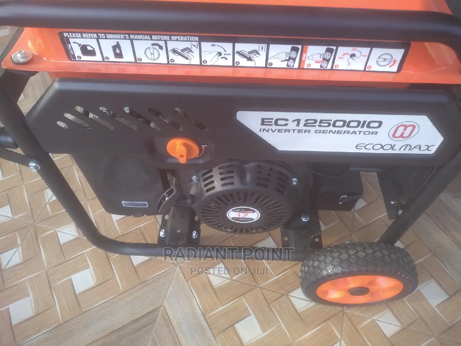 Gasoline Inverter Generator 12500I0 Power