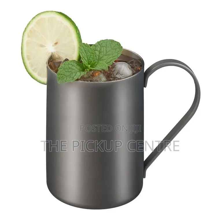 Crofton Stainless Steel Moscow Mule Drinking Mug - Set of 2