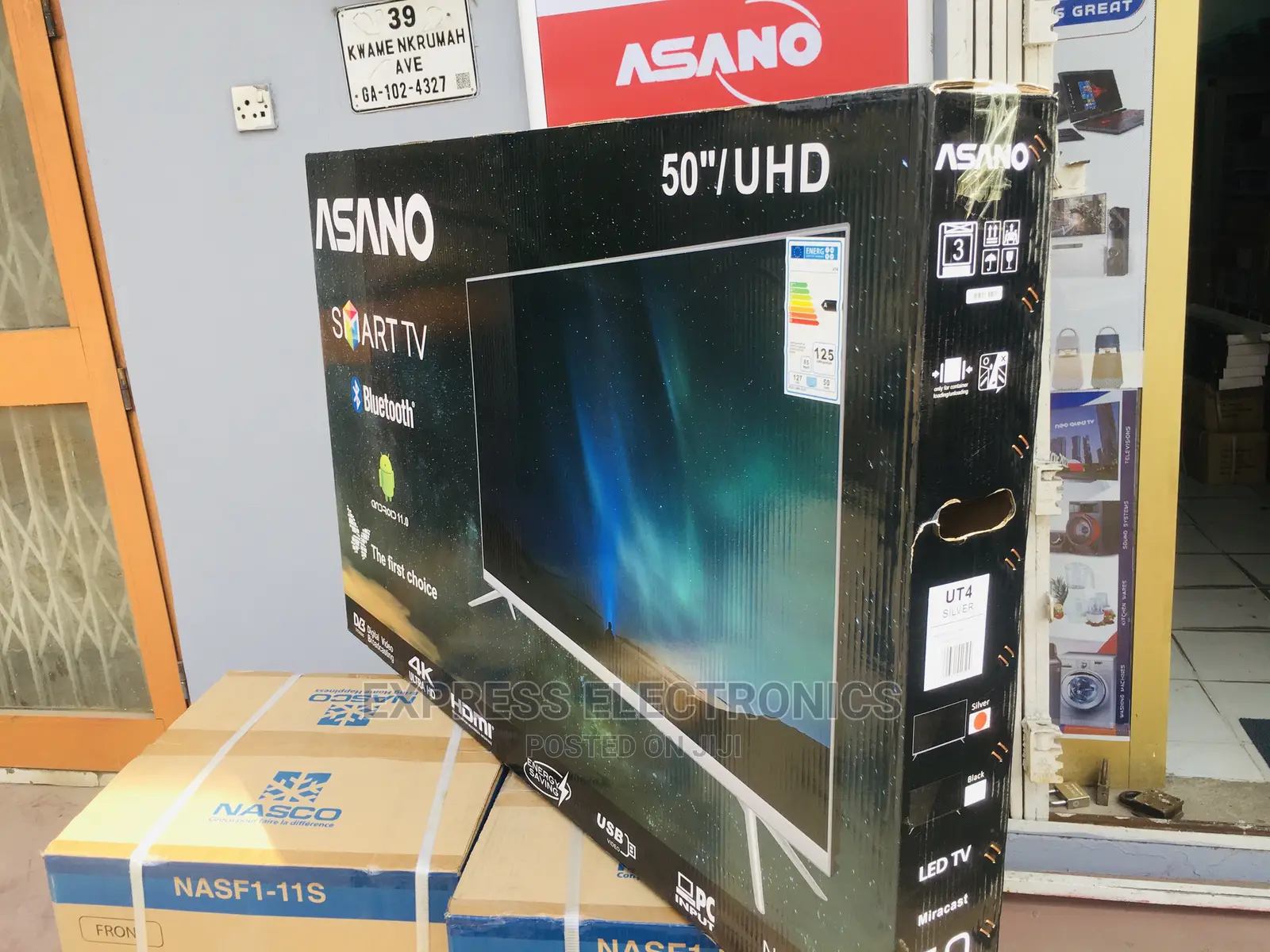 Android Bluetooth Smart Asano 50”Uhd Led Clear View+Dstv