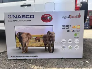 Nasco 55” UHD Smart Dvbt2s2 Slim Led Tv