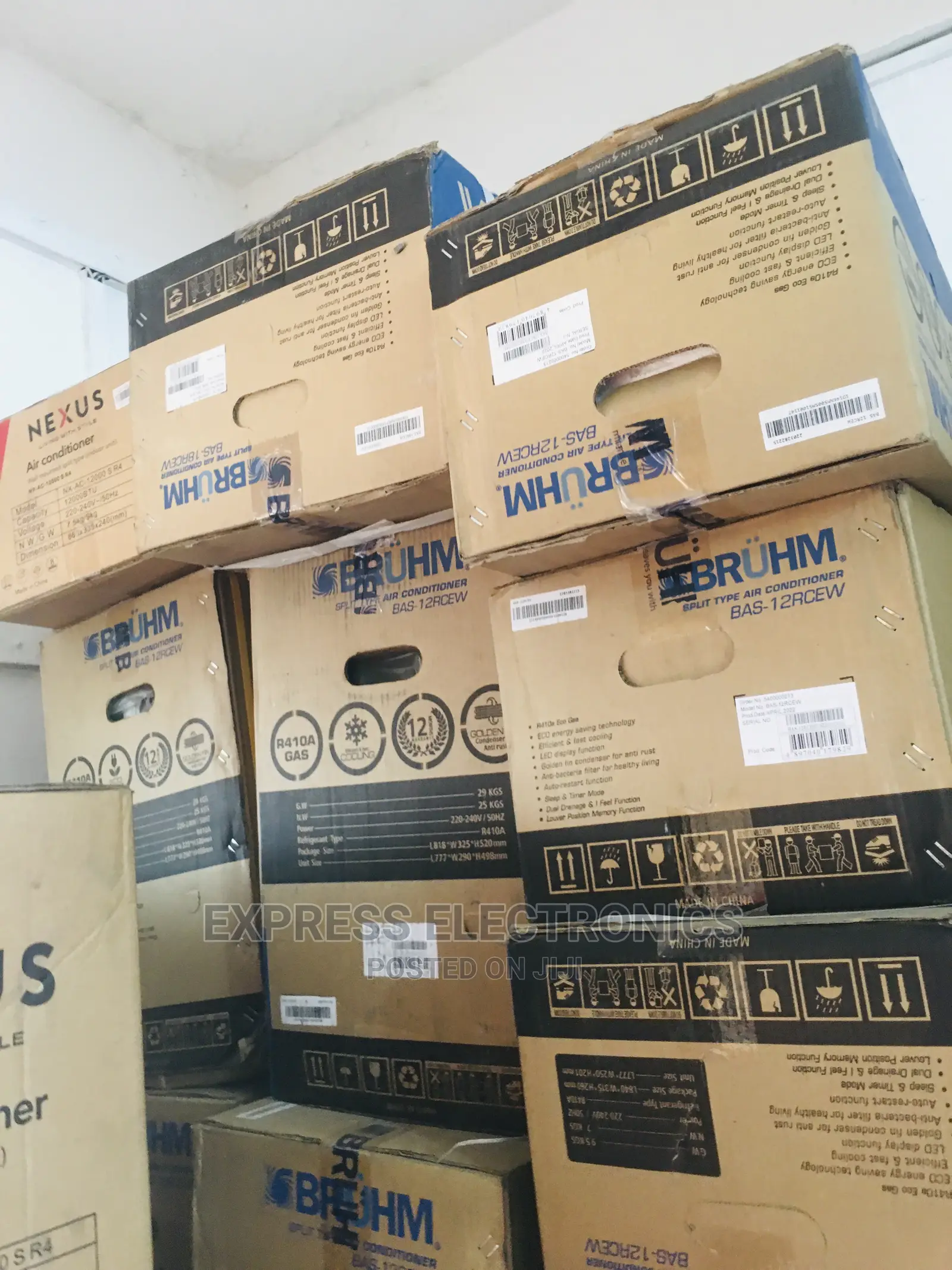 High Chilling Temperature Bruhm 1.5hp R410 Gas Split +Mount