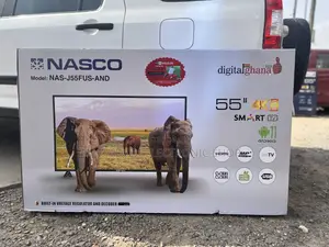 Fresh in Box Nasco 55”UHD Smart Android Led Tv