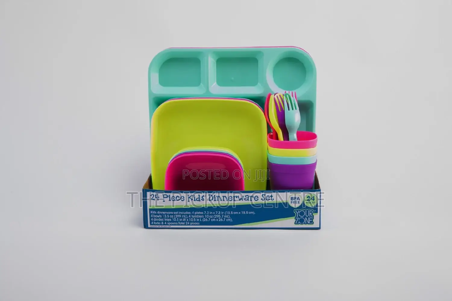 Your Zone 24 Piece Dinnerware Set