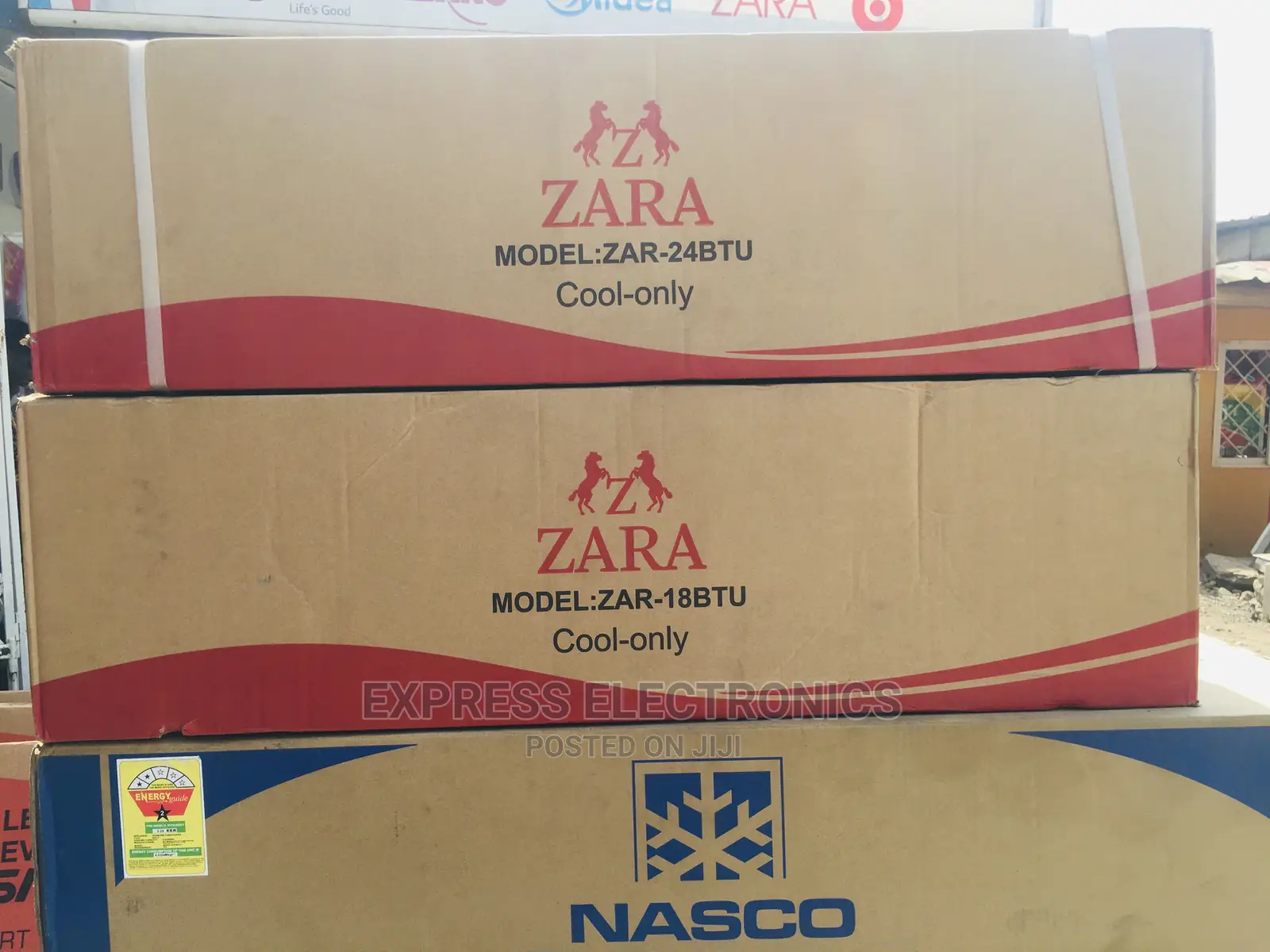 Quality Air Flow Zara 1.5hp R410 Split AC +Wall Bracket