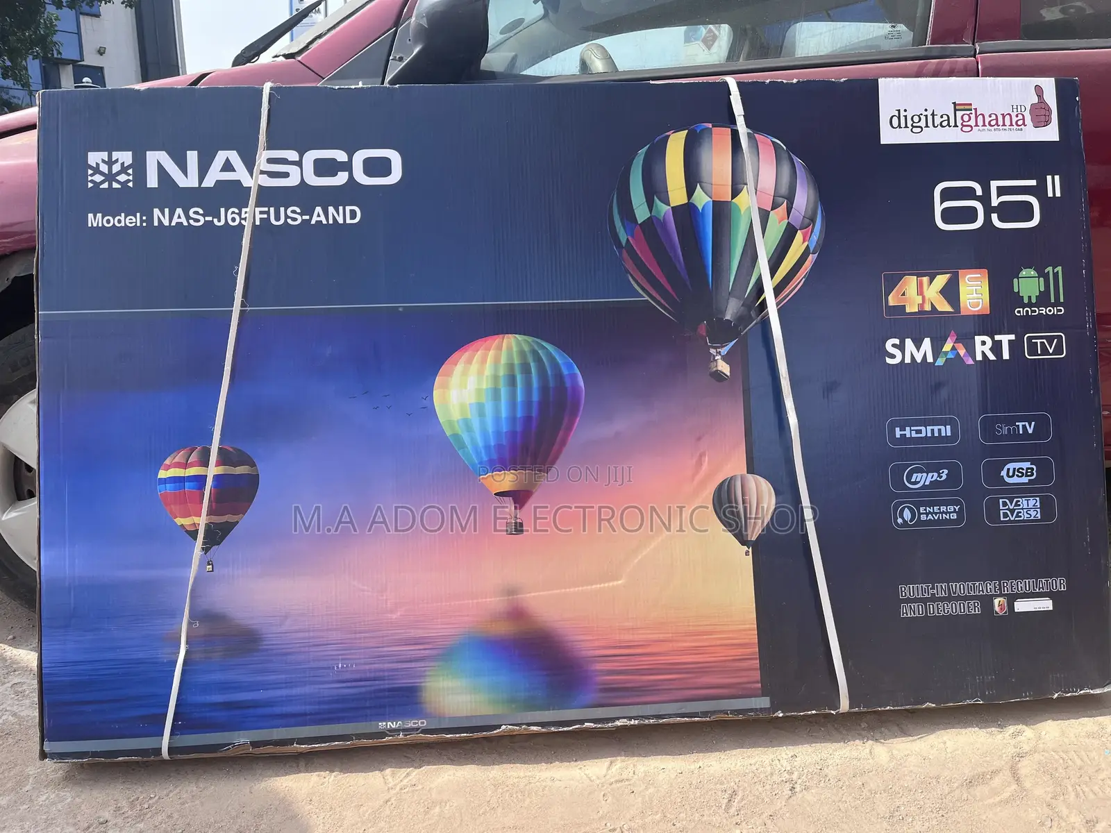Nasco 65”UHD Smart Android Led Tv