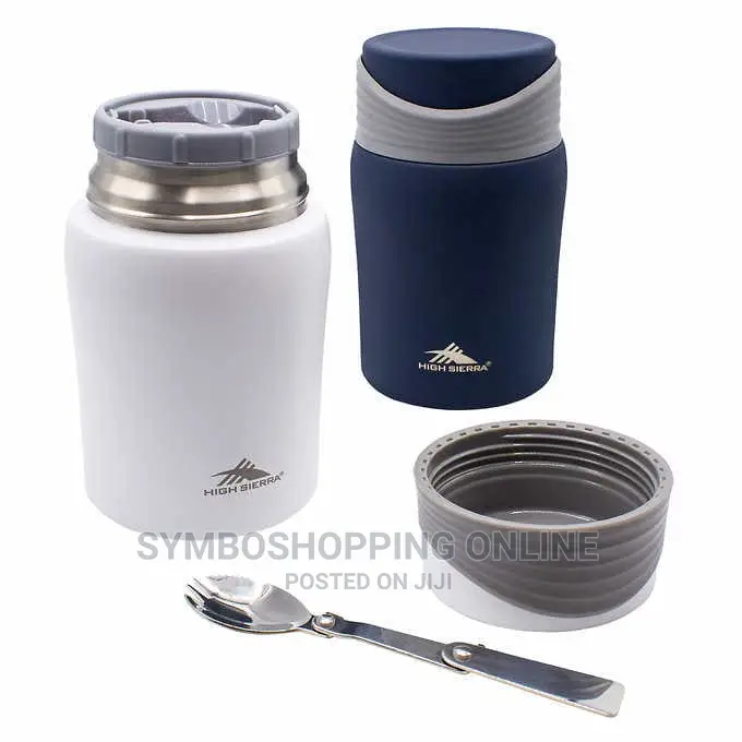 High Sierra Vacuum Insulated Stainless Steel Food Jars- 375ghs Each