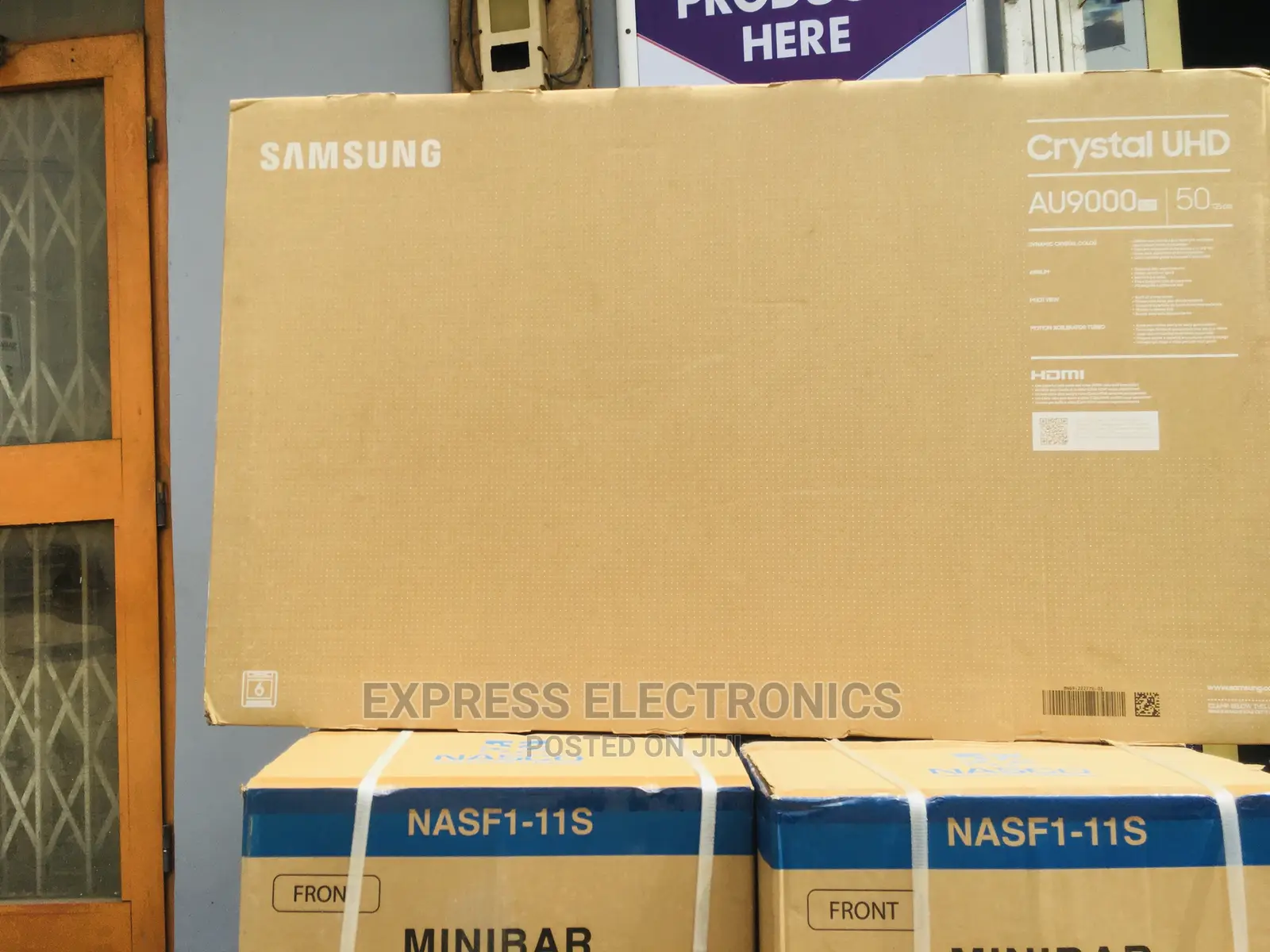 Latest Arrivals of 50”AU9000 UHD Smart Samsung +Dstv