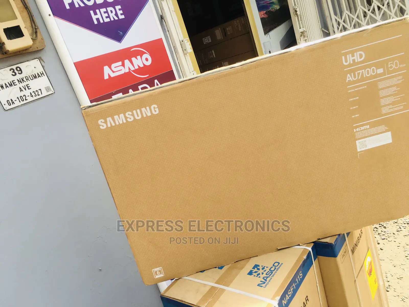 Latest Version of 50”Au7172 UHD Real Smart Samsung Tv