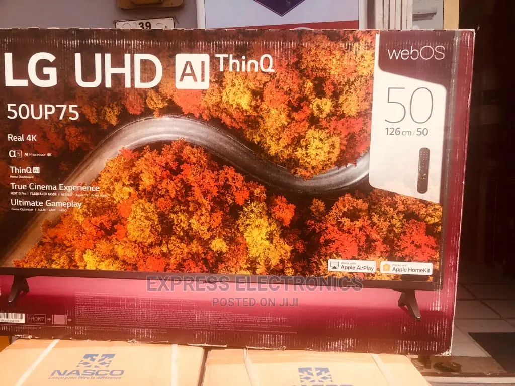 Latest Arrivals of LG 50”UHD Smart UP75003 Tv +Mount