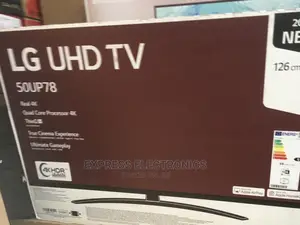 Latest Arrivals of 50”UP78 Real Smart UHD LG Tv +Mount