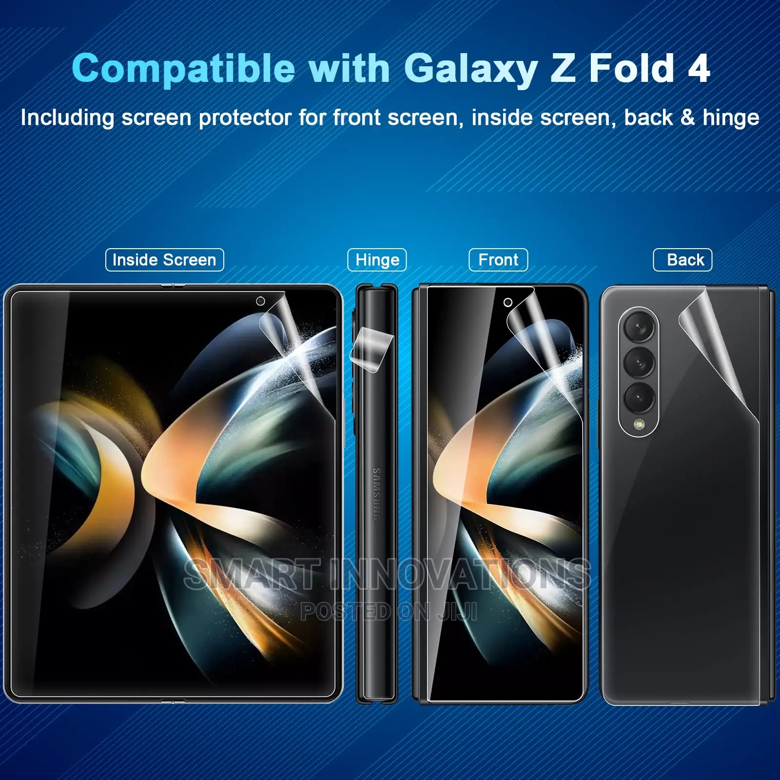 Galaxy Z Fold 6 | 5 Full Coverage Tpu Screen Protector