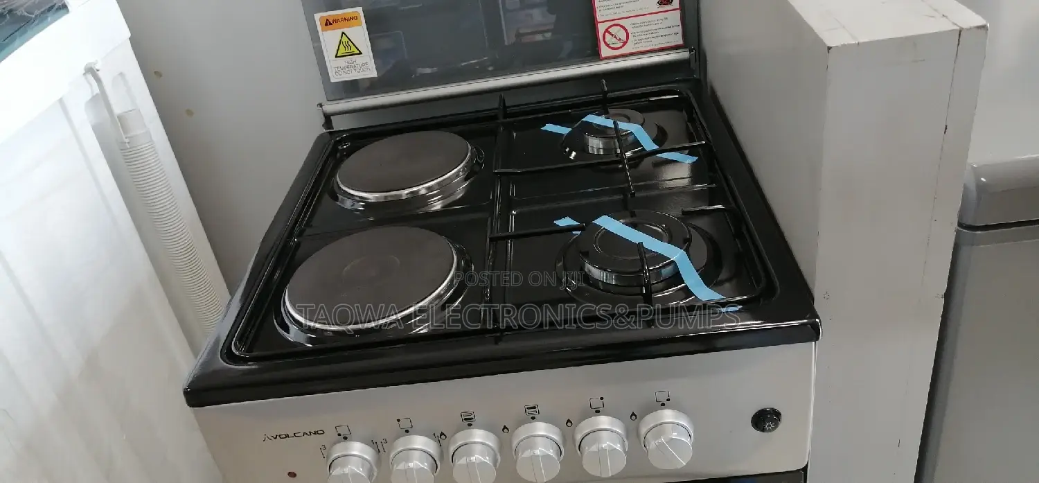 Save Cooking Time With Valcano 2 Electric 2 Gas Cooker