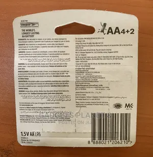 2A AA Energizer Max - 4+2pcs