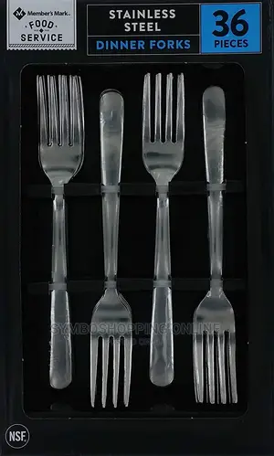 Member's Mark Stainless Steel Dinner Fork 36 Pieces