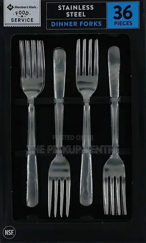 Member's Mark Stainless Steel Dinner Fork 36 Pieces
