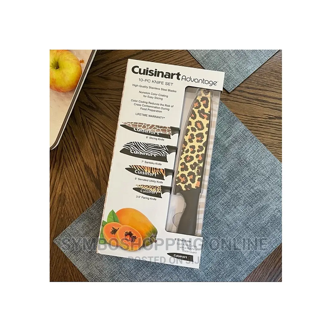 Cuisinart Advantage 10 Piece Animal Print Cutlery Knife