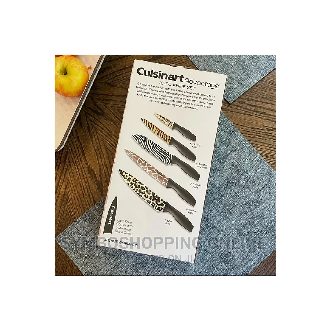 Cuisinart Advantage 10 Piece Animal Print Cutlery Knife