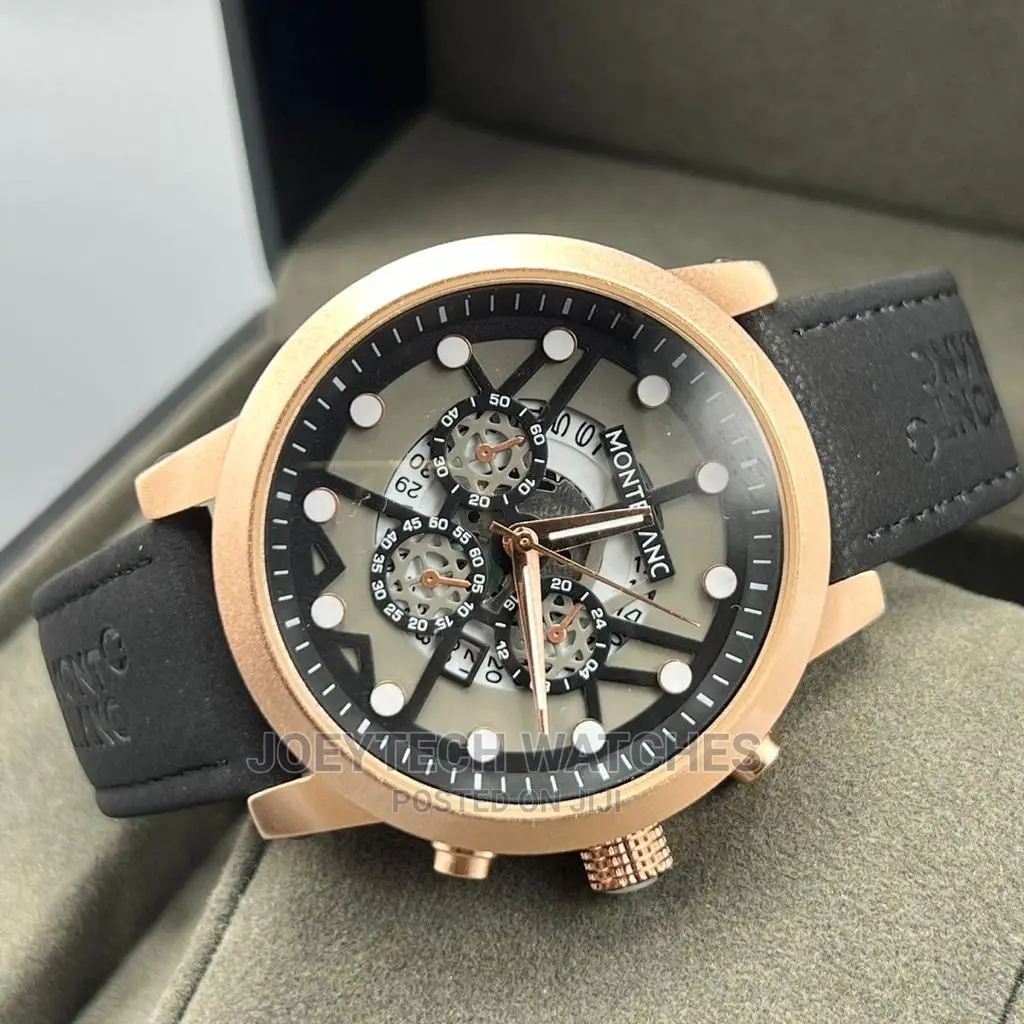 Montblanc Leather Watch