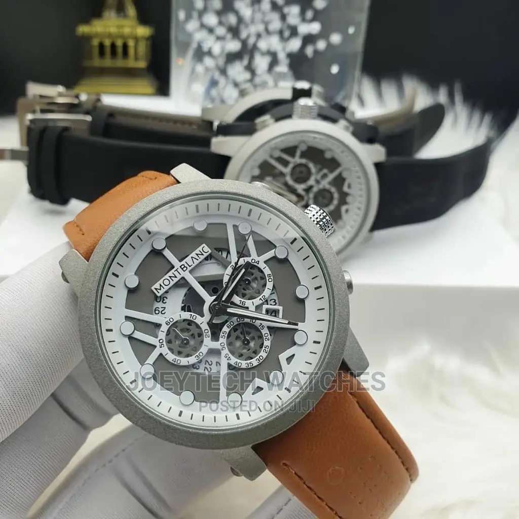 Montblanc Leather Watch