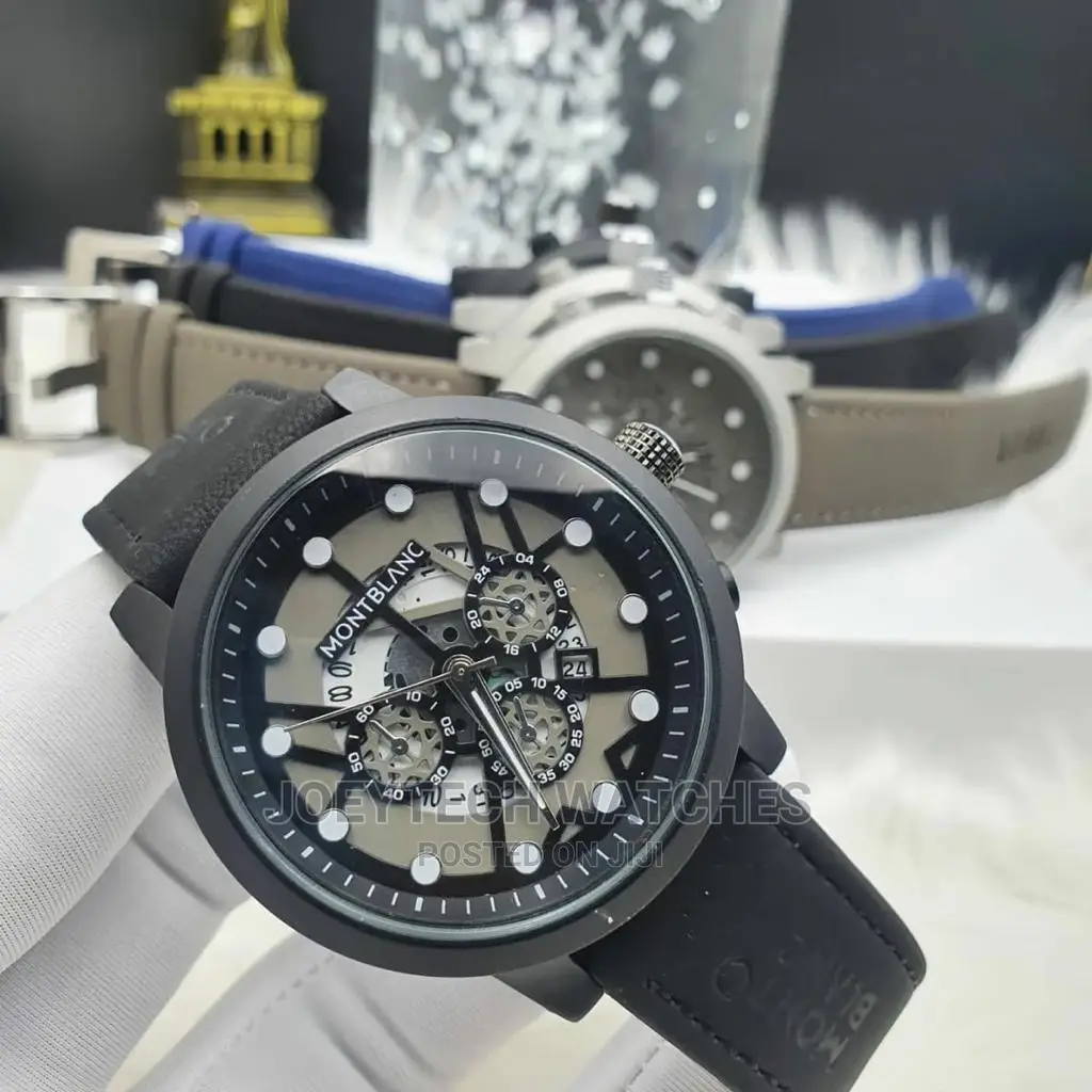Montblanc Leather Watch