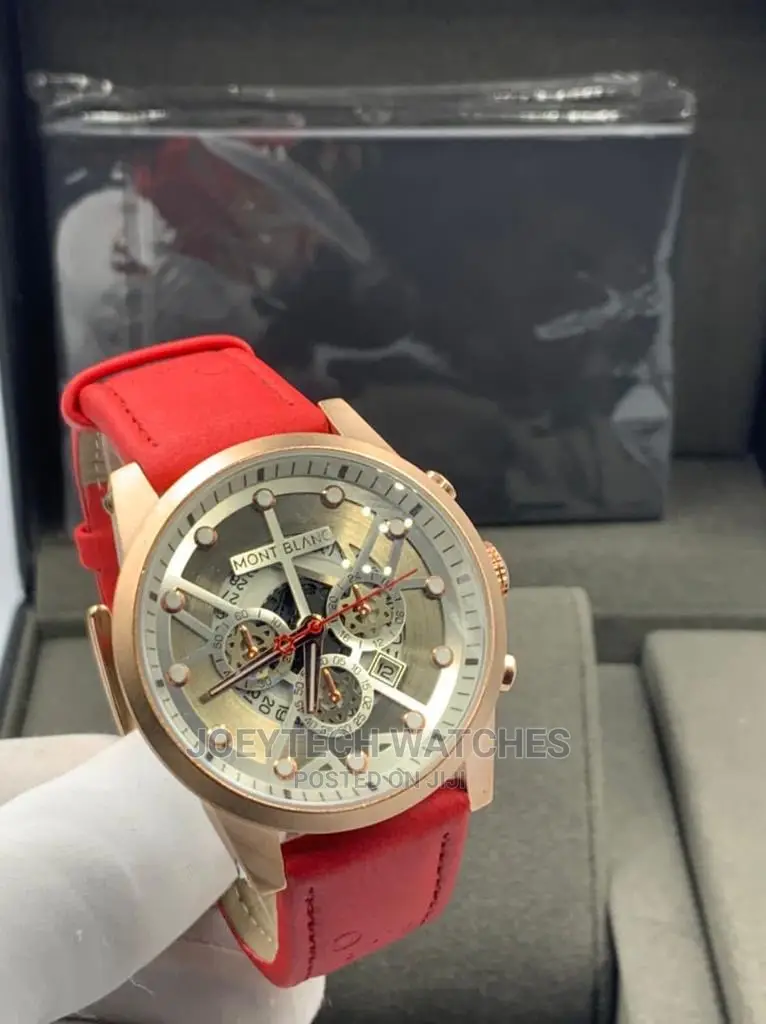Montblanc Leather Watch